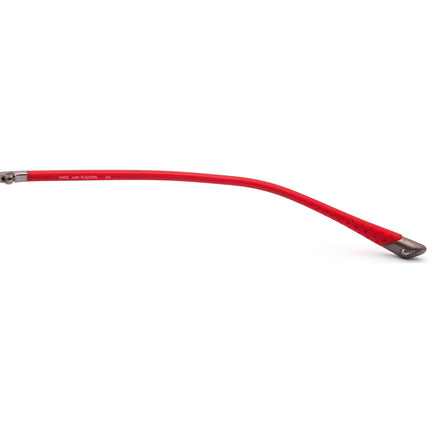 Nike Men's Eyeglasses 4173 069 Flexon Gunmetal/Red Rectangular Frame 53[]18 140