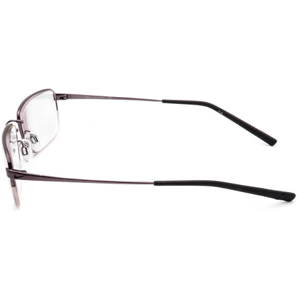 Nike Men's Eyeglasses 4195 010 With Flexon Gunmetal Half Rim Metal Frame 54[]19 145