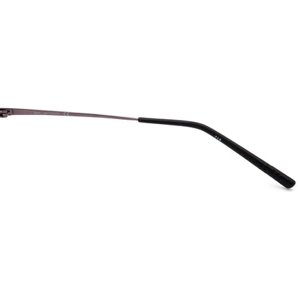 Nike Men's Eyeglasses 4195 010 With Flexon Gunmetal Half Rim Metal Frame 54[]19 145