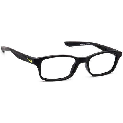 Nike Kids' Eyeglasses 5005 001 Matte Black Rectangular Frame 46[]16 125