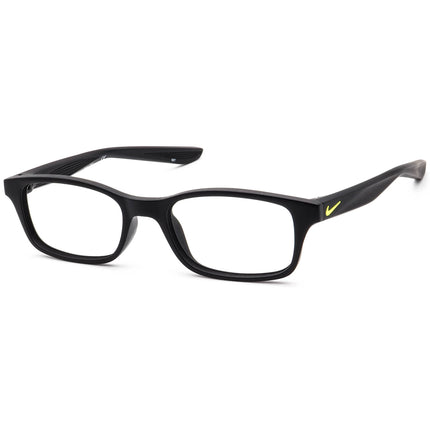 Nike Kids' Eyeglasses 5005 001 Matte Black Rectangular Frame 46[]16 125