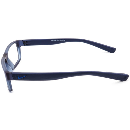 Nike Small Eyeglasses 5090 402 Matte Navy Blue Rectangular Frame Italy 50[]14 130