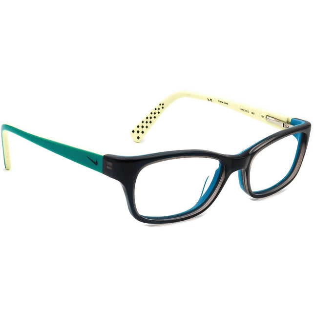 Nike Kids' Eyeglasses 5513 085 Dark Blue Rectangular Frame 47[]18 130