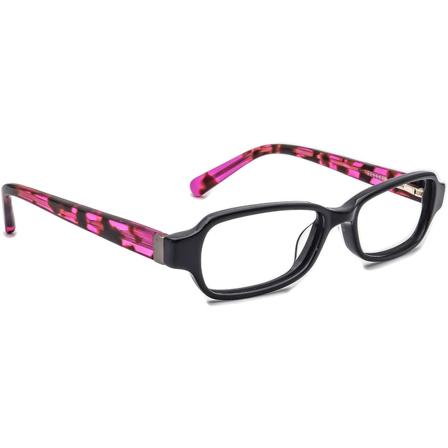 Nike Kids' Eyeglasses 5520 003 Black/Pink Tortoise Rectangular Frame 46[]14 125