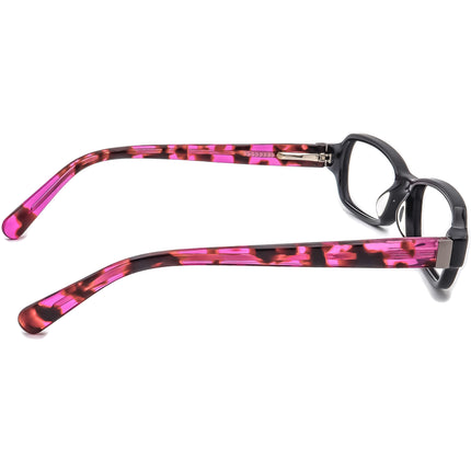 Nike Kids' Eyeglasses 5520 003 Black/Pink Tortoise Rectangular Frame 46[]14 125