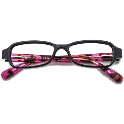 Nike Kids' Eyeglasses 5520 003 Black/Pink Tortoise Rectangular Frame 46[]14 125