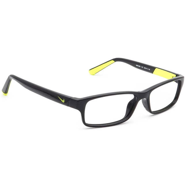 Nike Junior Eyeglasses 5534 015 Black & Green Rectangular Frame 48[]14 130