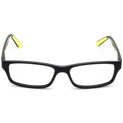 Nike Junior Eyeglasses 5534 015 Black & Green Rectangular Frame 48[]14 130