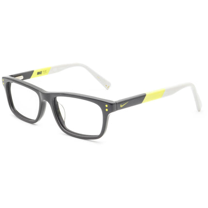 Nike Small Eyeglasses 5535 060 Gray Bolt Horn Rim Frame 48[]14 130