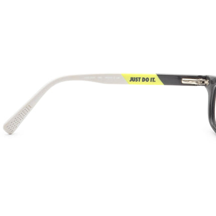 Nike Small Eyeglasses 5535 060 Gray Bolt Horn Rim Frame 48[]14 130