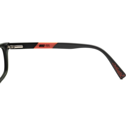 Nike Small Eyeglasses 5538 312 Army Green Rectangular Frame 49[]17 135
