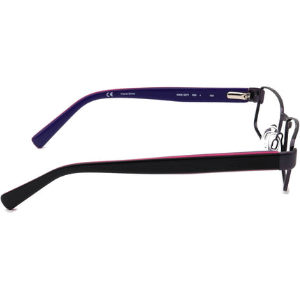 Nike Small Eyeglasses 5571 500 Purple Rectangular Frame 48[]15 130
