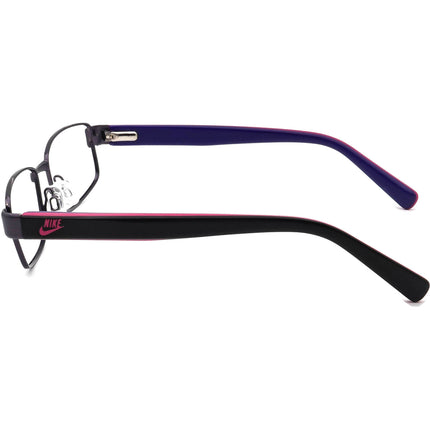 Nike Small Eyeglasses 5571 500 Purple Rectangular Frame 48[]15 130