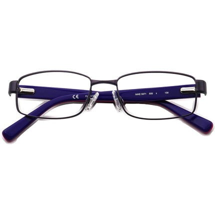 Nike Small Eyeglasses 5571 500 Purple Rectangular Frame 48[]15 130