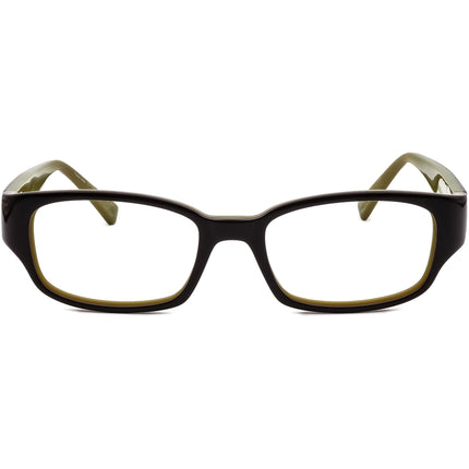 Nike Men's Eyeglasses 7000 318 Dark Brown/Green Rectangular Frame 50[]18 135
