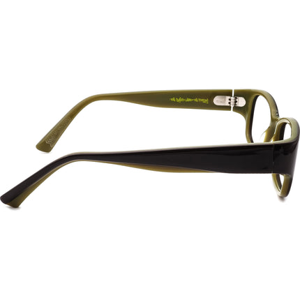 Nike Men's Eyeglasses 7000 318 Dark Brown/Green Rectangular Frame 50[]18 135
