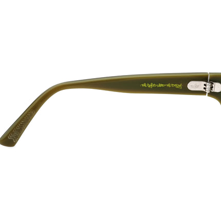 Nike Men's Eyeglasses 7000 318 Dark Brown/Green Rectangular Frame 50[]18 135