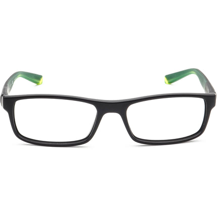 Nike Eyeglasses 7090 010 Matte Black Rectangular Frame 53[]17 140