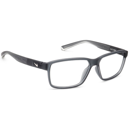 Nike Eyeglasses 7092 068 Matte Gray Square Frame 55[]14 140