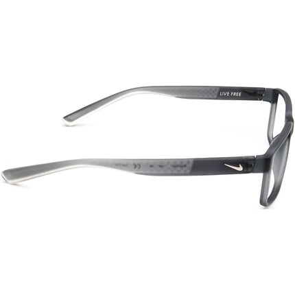 Nike Eyeglasses 7092 068 Matte Gray Square Frame 55[]14 140