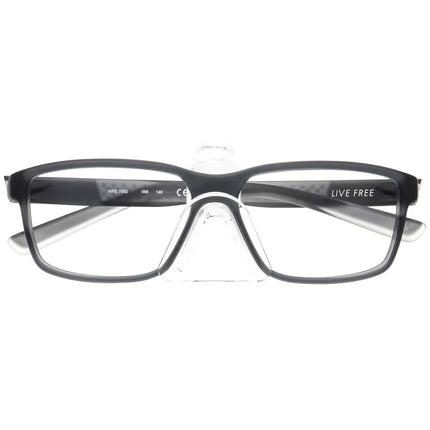 Nike Eyeglasses 7092 068 Matte Gray Square Frame 55[]14 140