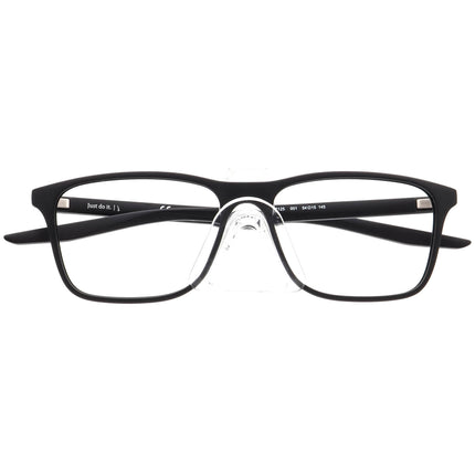 Nike Men's Eyeglasses 7125 001 Matte Black Square Frame 54[]15 145