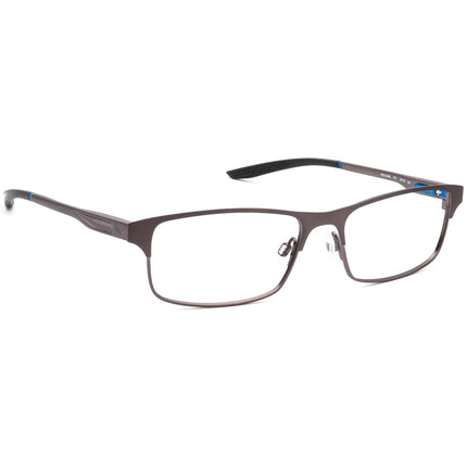 Nike Men's Eyeglasses 8046 071 Brushed Gunmetal Rectangular Metal Frame 54[]16 140