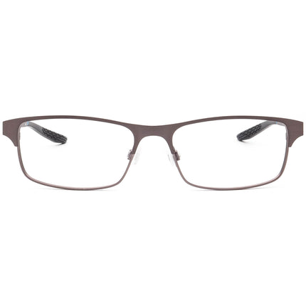 Nike Men's Eyeglasses 8046 071 Brushed Gunmetal Rectangular Metal Frame 54[]16 140