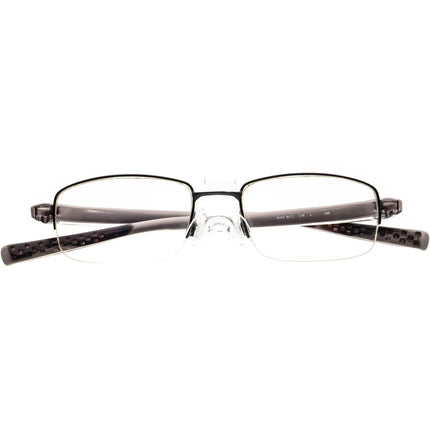 Nike Men's Eyeglasses 8072 026 Black/Gray Half Rim Frame 52[]18 145