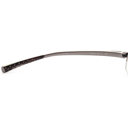 Nike Men's Eyeglasses 8072 026 Black/Gray Half Rim Frame 52[]18 145