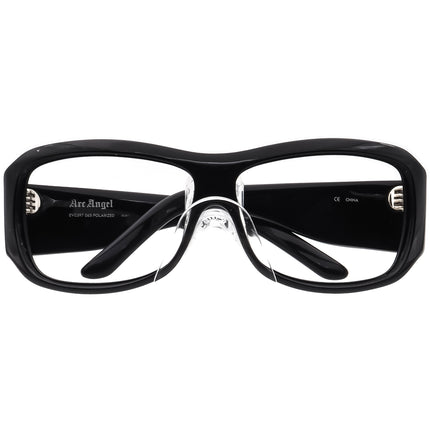 Nike Women's Sunglasses EV0397 065 Arc Angel Glossy Black Wrap 58 mm