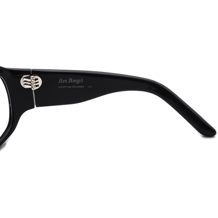 Nike Women's Sunglasses EV0397 065 Arc Angel Glossy Black Wrap 58 mm