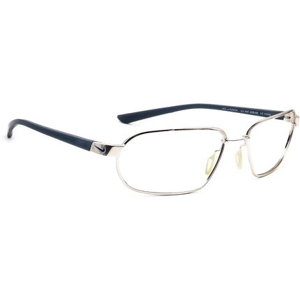 Nike Men's Sunglasses EV0540 074 Vantage 200 Flexon Silver/Matte Blue Wrap 59 mm