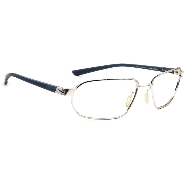 Nike Men's Sunglasses EV0540 074 Vantage 200 Flexon Silver/Matte Blue Wrap 59 mm