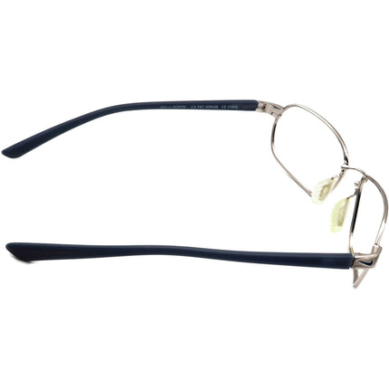 Nike Men's Sunglasses EV0540 074 Vantage 200 Flexon Silver/Matte Blue Wrap 59 mm
