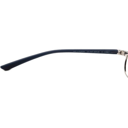 Nike Men's Sunglasses EV0540 074 Vantage 200 Flexon Silver/Matte Blue Wrap 59 mm
