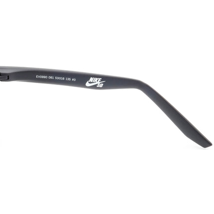 Nike Men's Sunglasses EV0990 061 Dark Gray Wrap Italy 53 mm