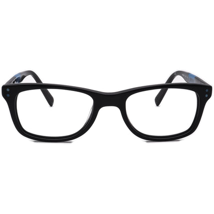 Nike Kids' Eyeglasses 5538 Black and Blue Horn Rim Frame 45[]18 130