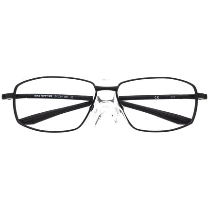 Nike Men's Sunglasses Pivot Six EV1091 001 Matte Black Wrap 62 mm