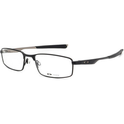 Oakley Men's Eyeglasses 12-012 Socket 4.0 Matte Black/Light Rectangular Metal Frame 53[]18 134