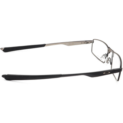Oakley Men's Eyeglasses 12-012 Socket 4.0 Matte Black/Light Rectangular Metal Frame 53[]18 134