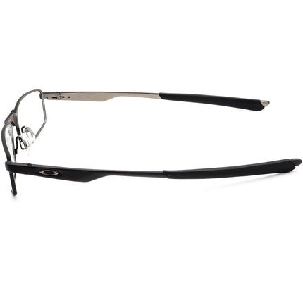 Oakley Men's Eyeglasses 12-012 Socket 4.0 Matte Black/Light Rectangular Metal Frame 53[]18 134