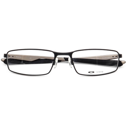 Oakley Men's Eyeglasses 12-012 Socket 4.0 Matte Black/Light Rectangular Metal Frame 53[]18 134