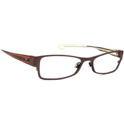 Oakley Women's Eyeglasses Fate 2.0 Polished Brown Rectangular Frame 51[]17 134