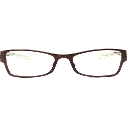 Oakley Women's Eyeglasses Fate 2.0 Polished Brown Rectangular Frame 51[]17 134