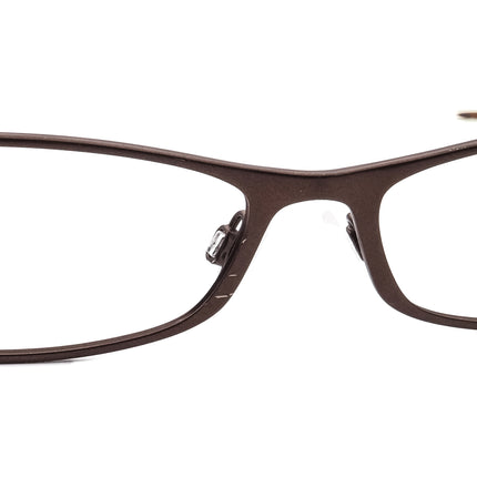Oakley Women's Eyeglasses Fate 2.0 Polished Brown Rectangular Frame 51[]17 134
