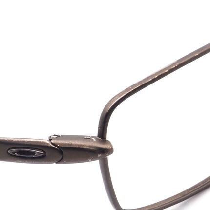Oakley Eyeglasses Intervene 4.0 Pewter Rectangular Metal Frame 52[]18 132
