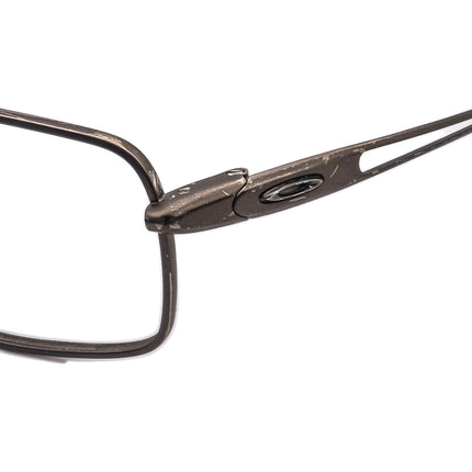 Oakley Eyeglasses Intervene 4.0 Pewter Rectangular Metal Frame 52[]18 132