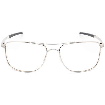 Oakley Men's Sunglasses OO4124-0562 Gauge 8 Silver Pilot Metal 62 mm