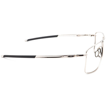 Oakley Men's Sunglasses OO4124-0562 Gauge 8 Silver Pilot Metal 62 mm